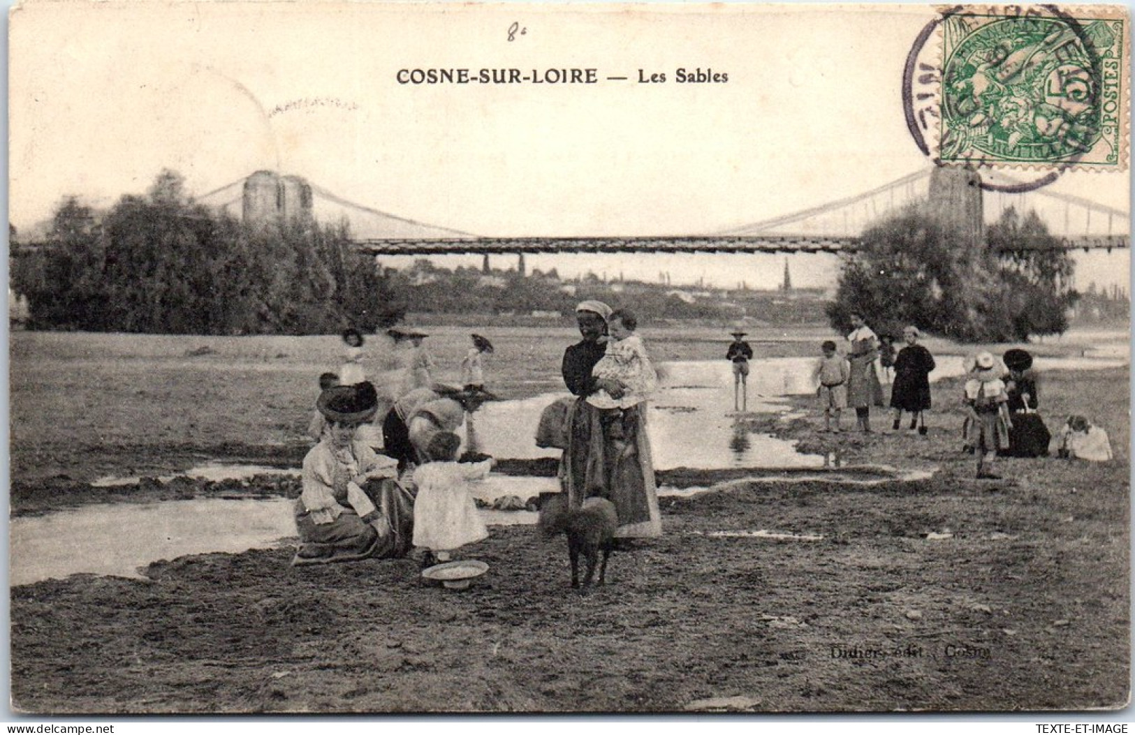 58 COSNE - Les Sables En Bords De Loire  - Cosne Cours Sur Loire