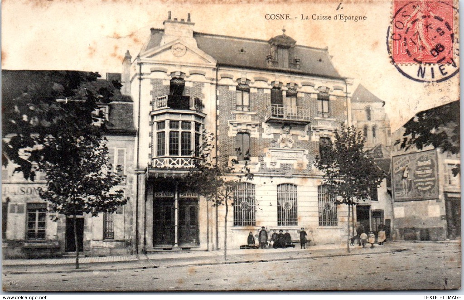 58 COSNE - Caisse D'epargne. - Cosne Cours Sur Loire