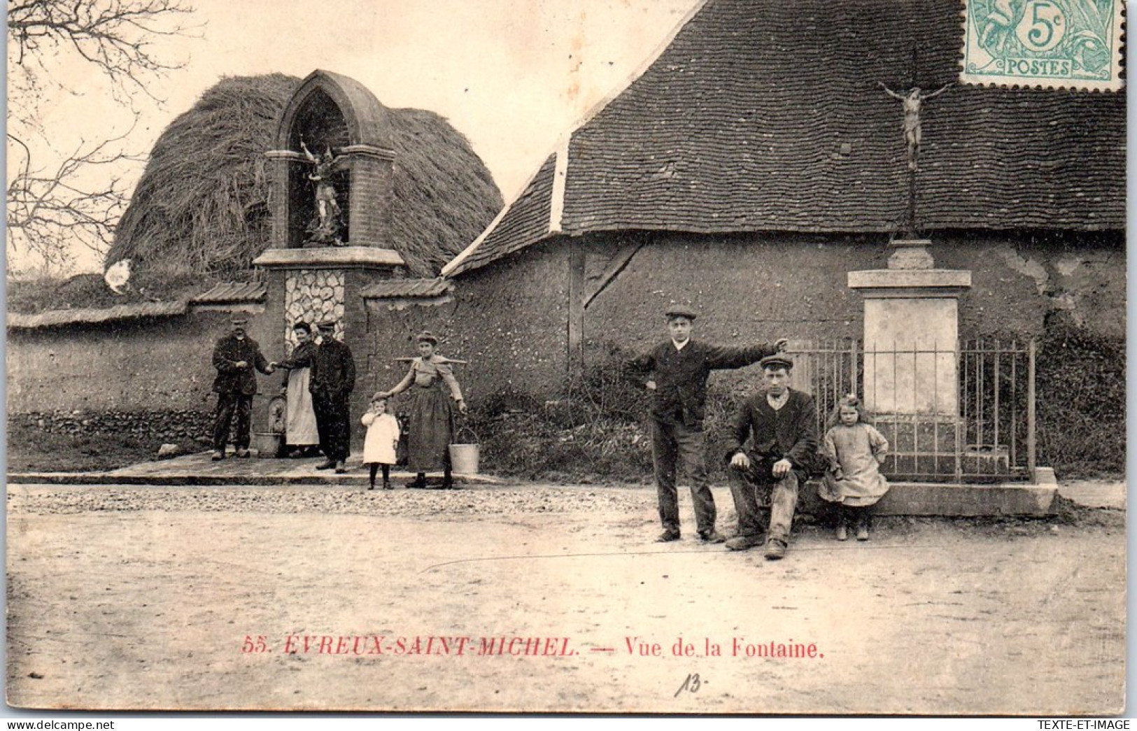 27 EVREUX - SAINT MICHEL - Vue De La Fontaine.  - Evreux