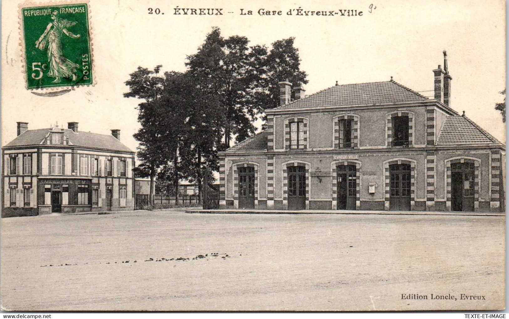 27 EVREUX - La Gare D'Evreux Ville.  - Evreux