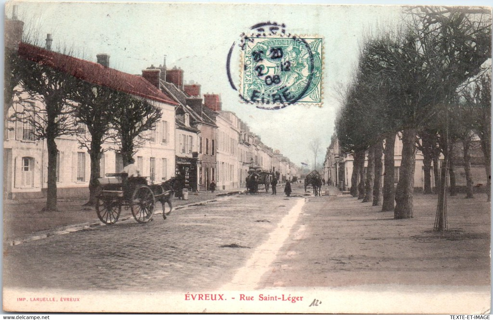 27 EVREUX - La Rue Saint Leger  - Evreux