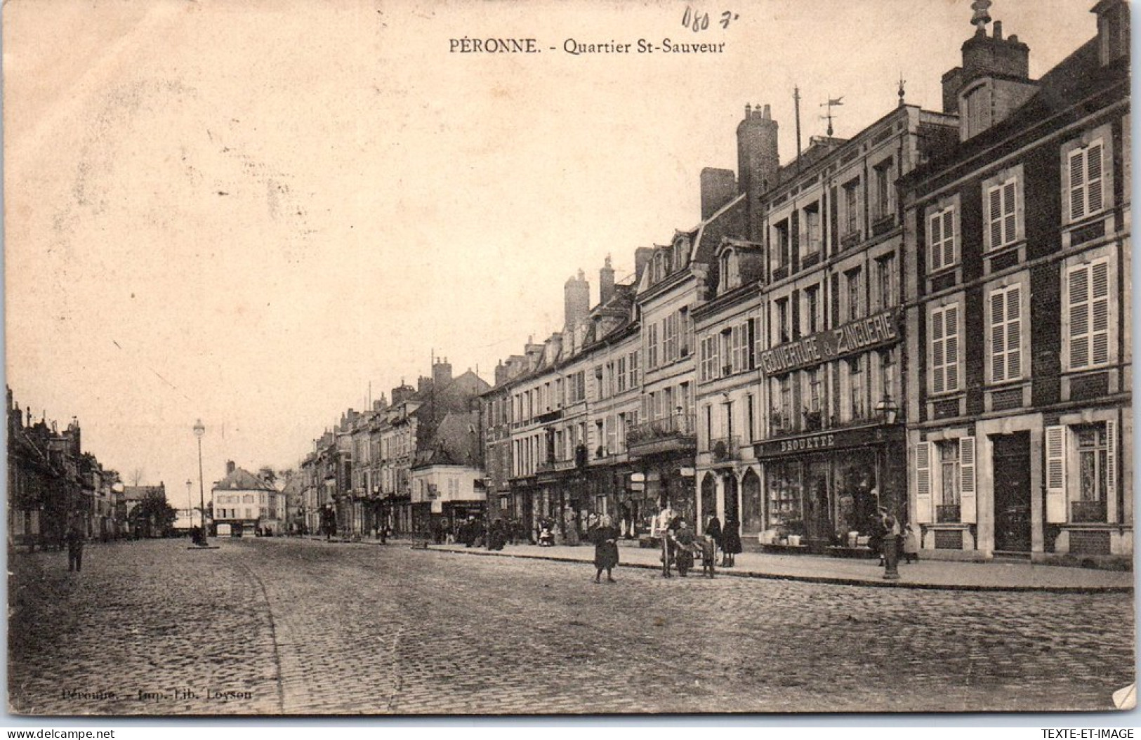 80 PERONNE - Le Quartier Saint Sauveur  - Peronne