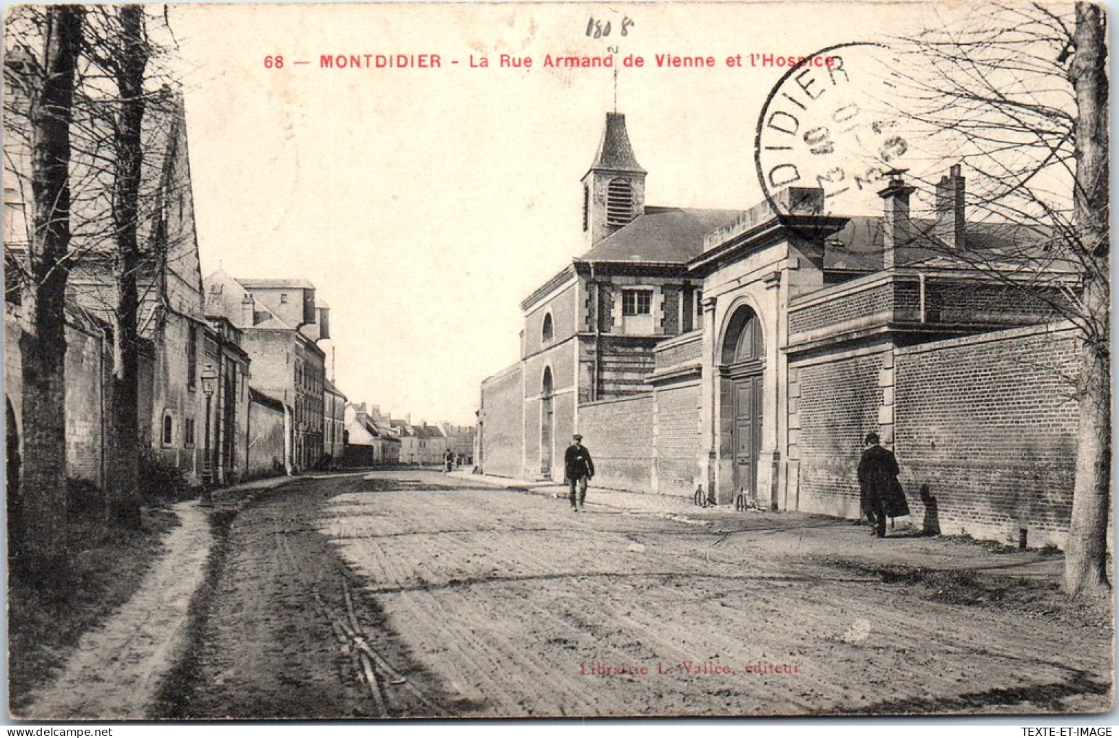 80 MONTDIDIER - Rue A De Vienne Et L'hospice  - Montdidier