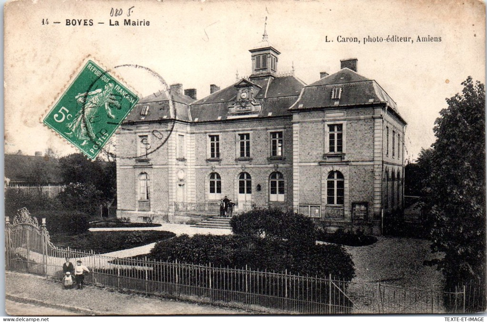 80 BOVES - La Mairie  - Boves