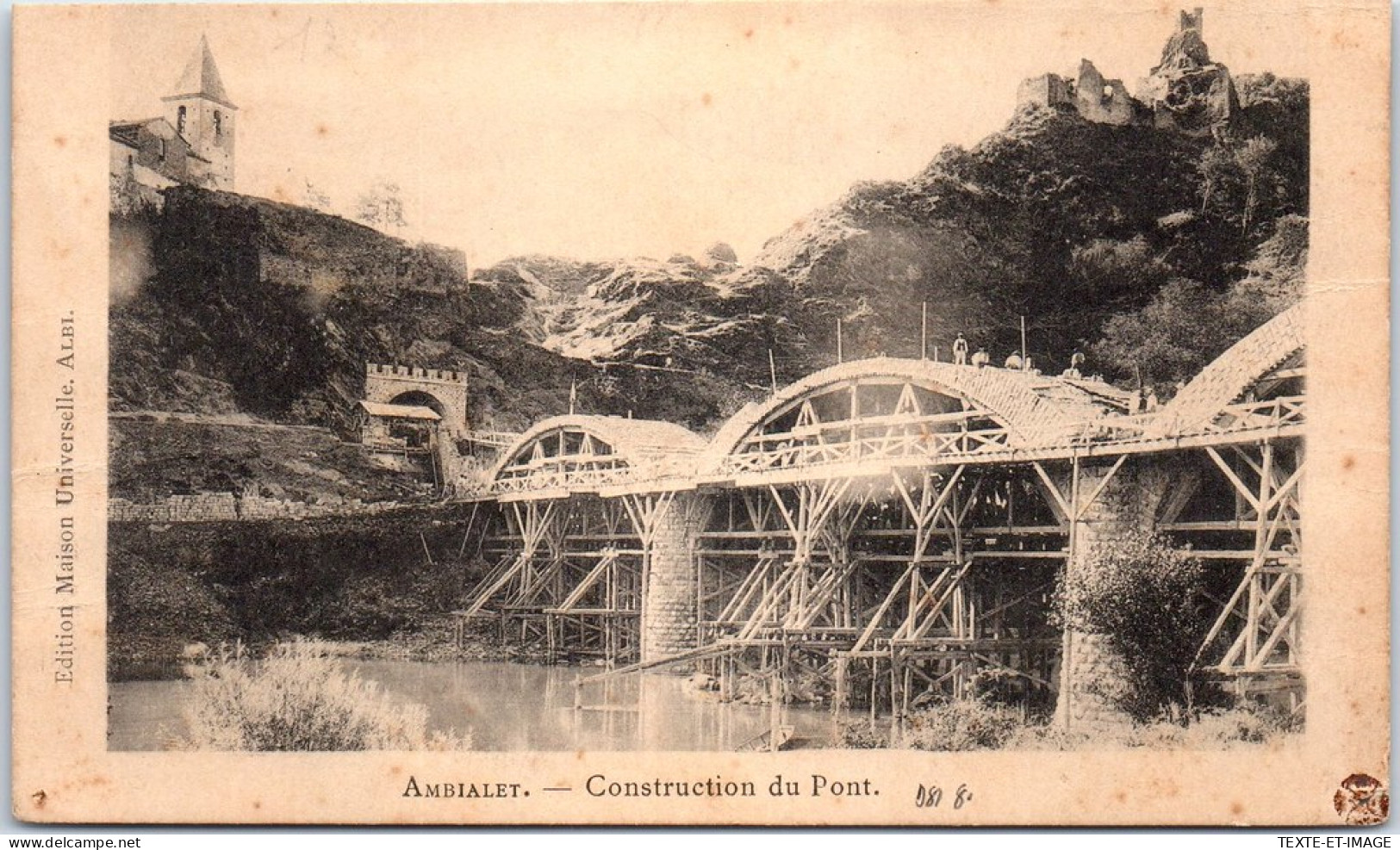 81 AMBIALET - Construction Du Pont  - Other & Unclassified