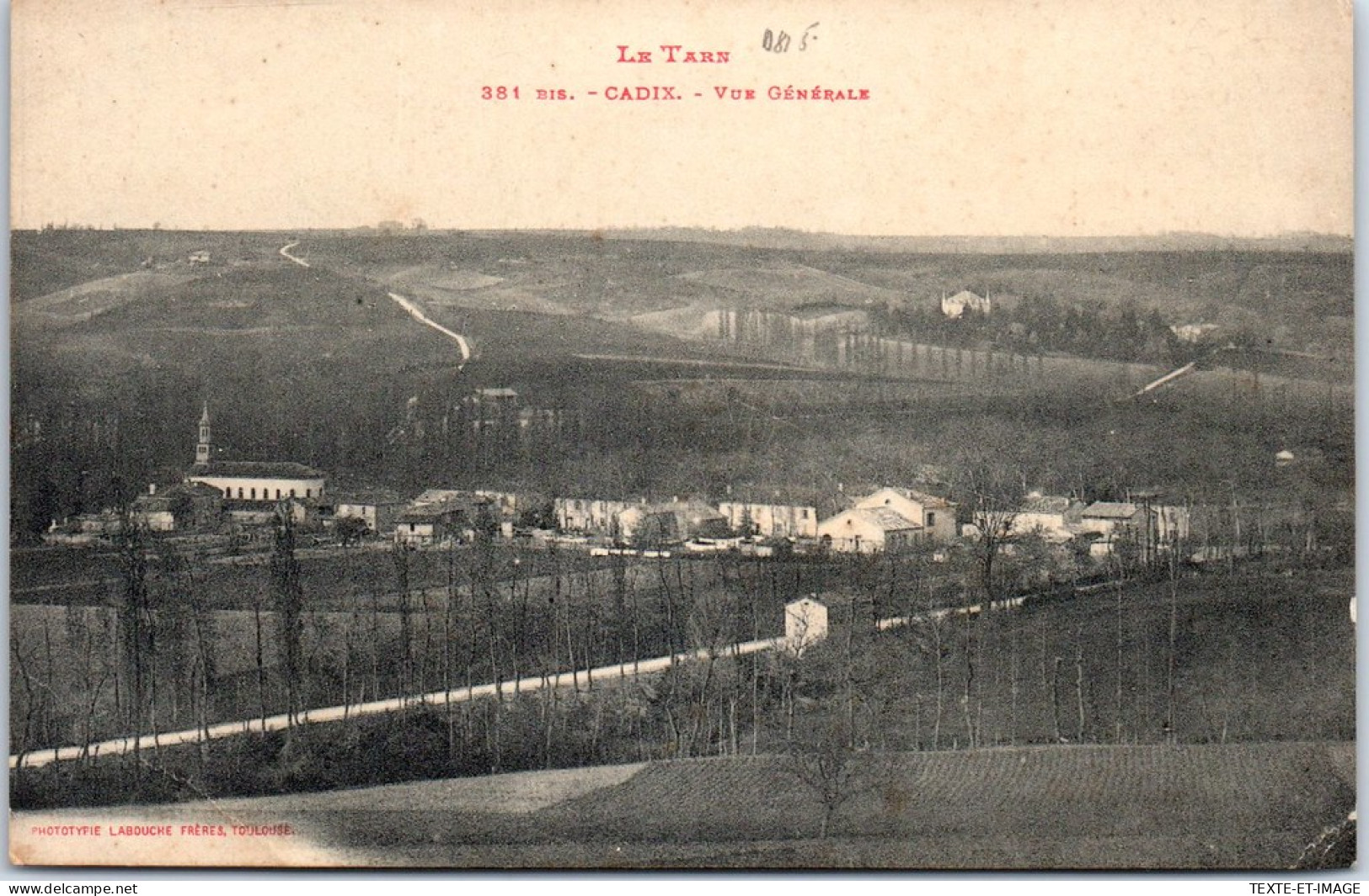 81 CADIX - Vue Generale De La Localite  - Sonstige & Ohne Zuordnung