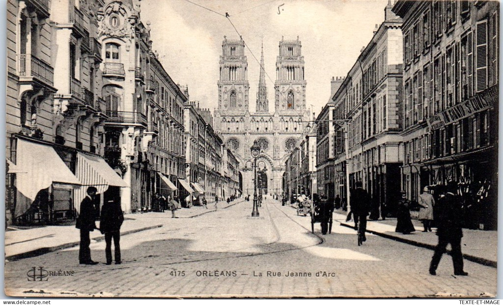45 ORLEANS - Vue De La Rue Jeanne D'arc. - Orleans