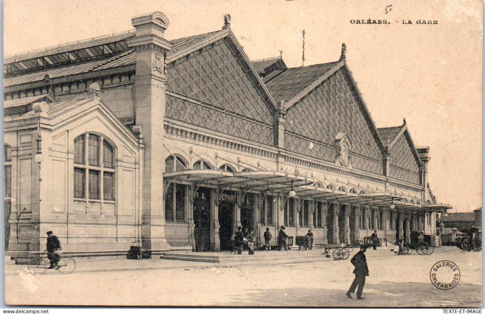 45 ORLEANS - La Gare (Ed Galeries Orleanaises) - Orleans