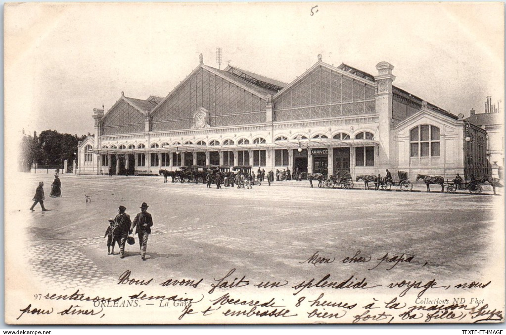 45 ORLEANS - La Gare (collection ND 97) - Orleans