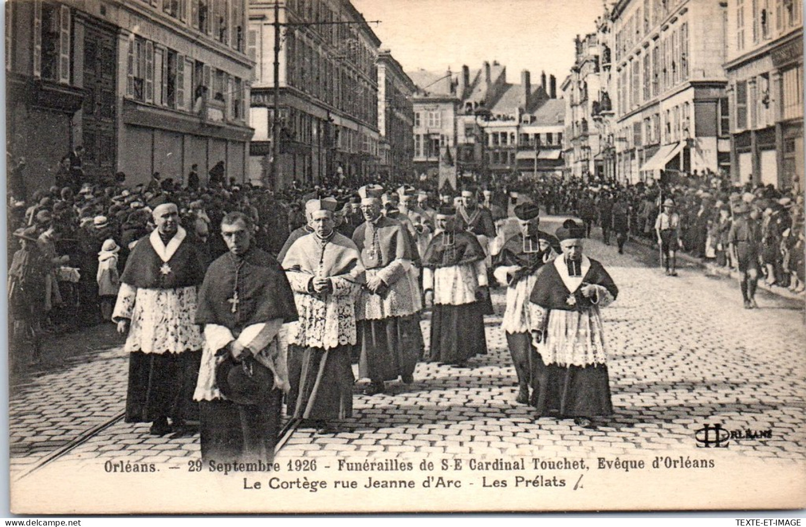 45 ORLEANS - Funeraille Du Cardinal Touchet, Les Prelats  - Orleans