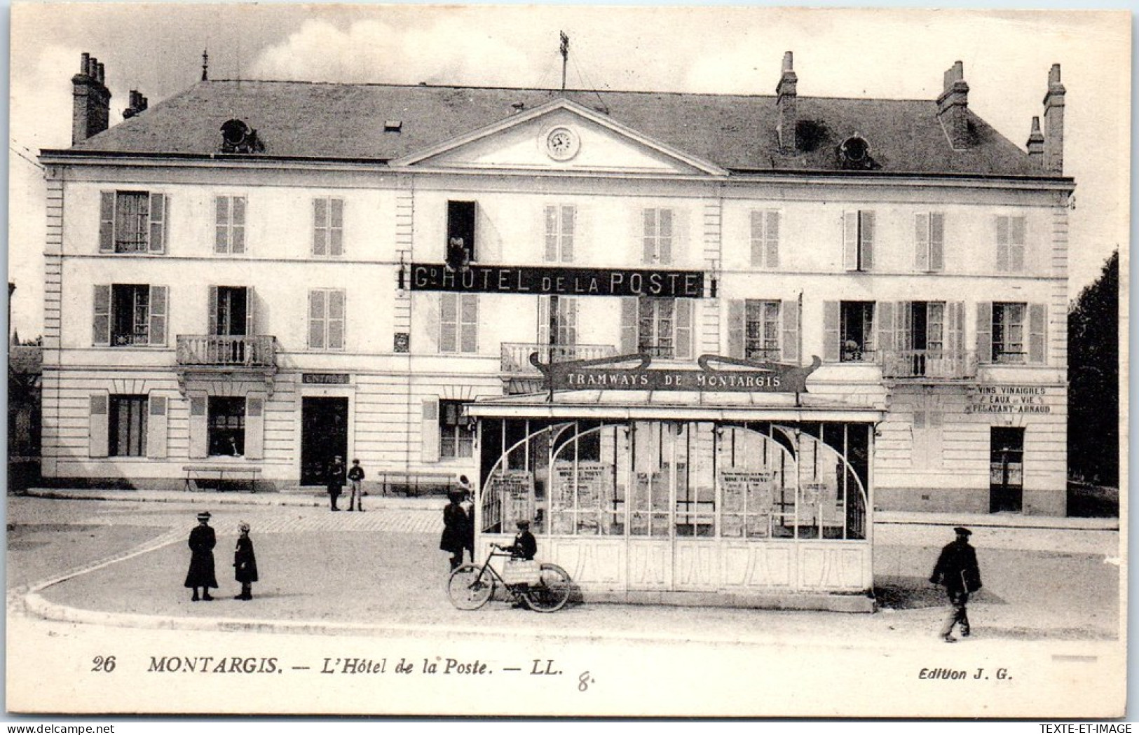 45 MONTARGIS - Vue D'ensemble De L'hotel De La Poste  - Montargis