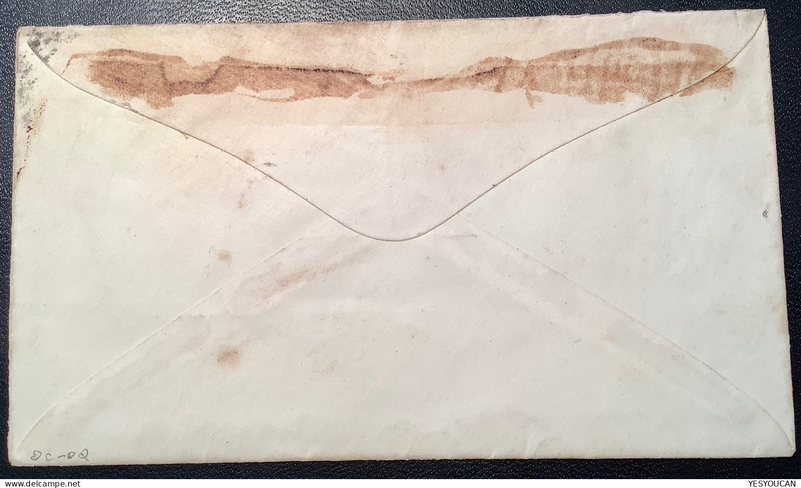 RARE MICH DPO Pmk ROCKLAND MICH Cover>Detroit 1875 #158 179 (USA Ontonagon County Copper Mine Mining Postal Stationery - Covers & Documents