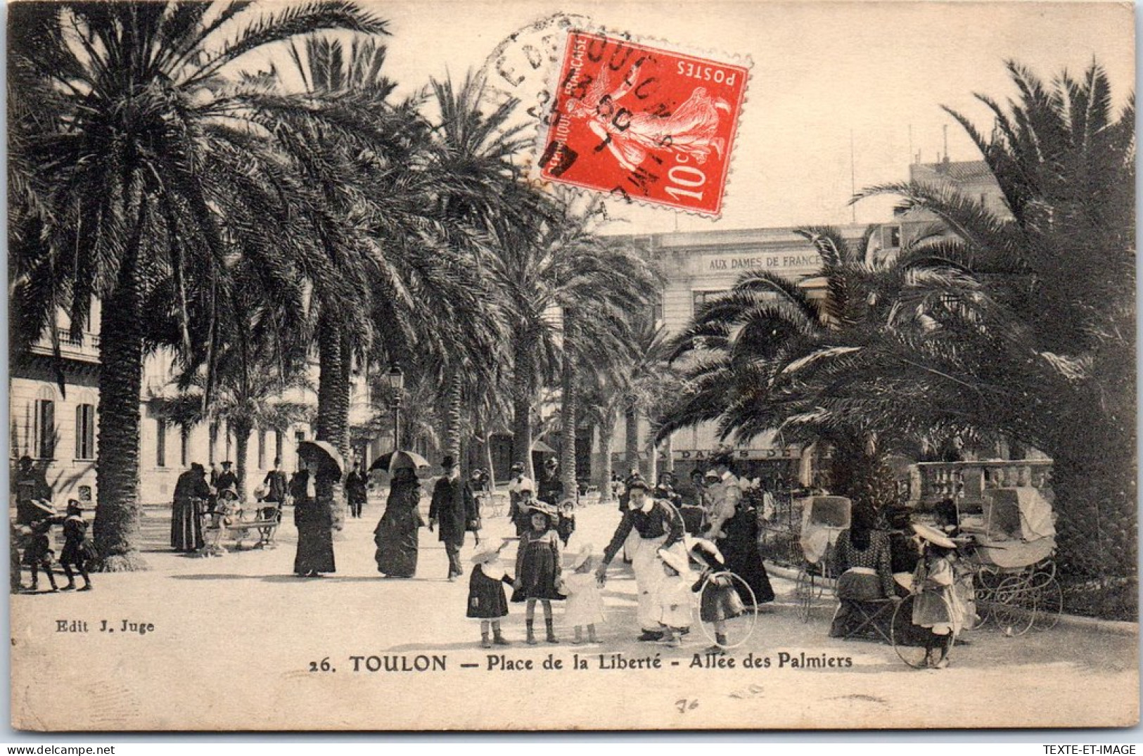 83 TOULON - Place De La Liberte Et Les Palmiers  - Toulon