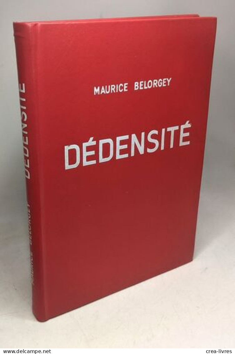 Dédensité - Andere & Zonder Classificatie