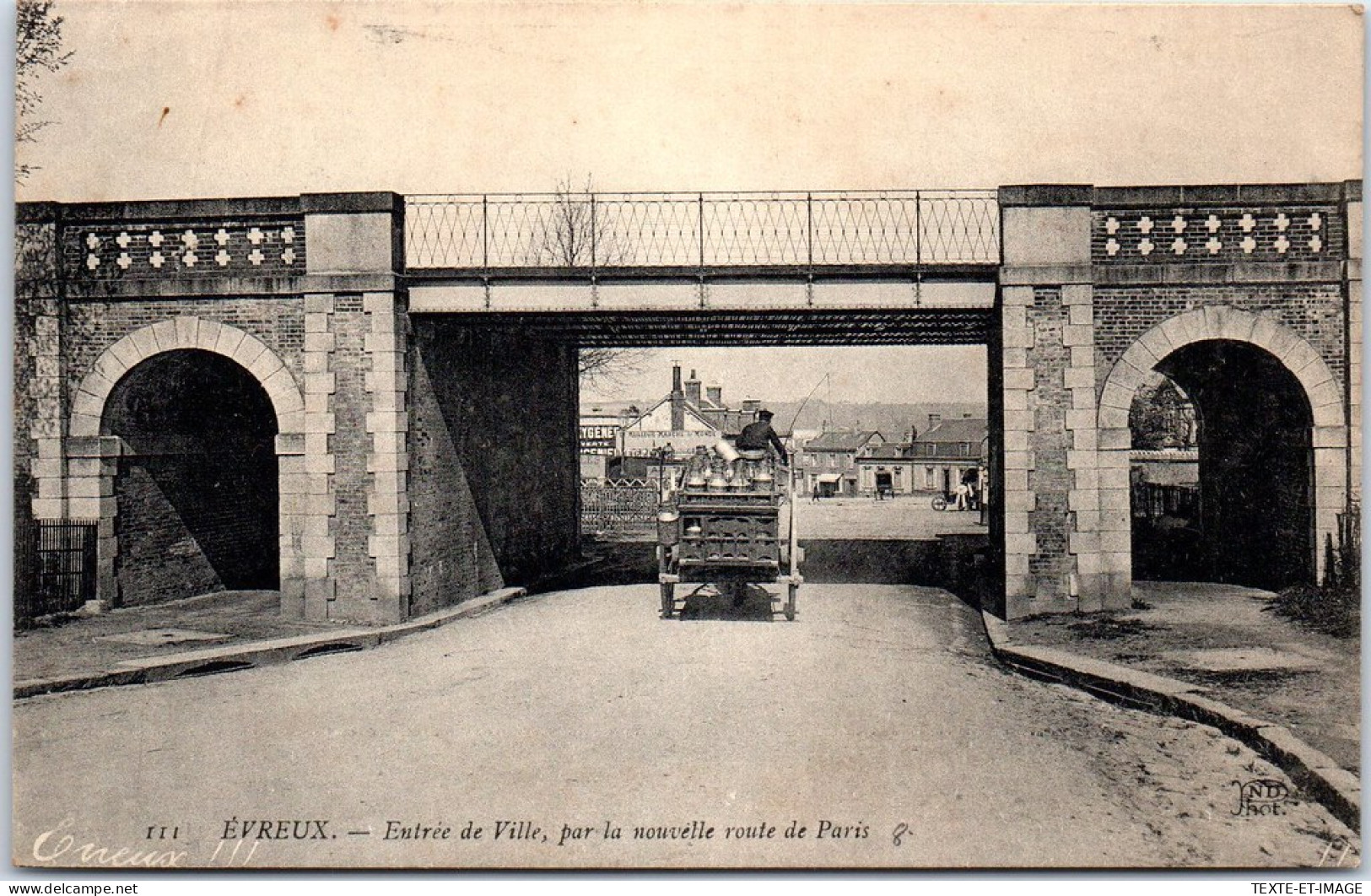 27 EVREUX - Entree De Ville, Nouvelle Route De Paris.  - Evreux
