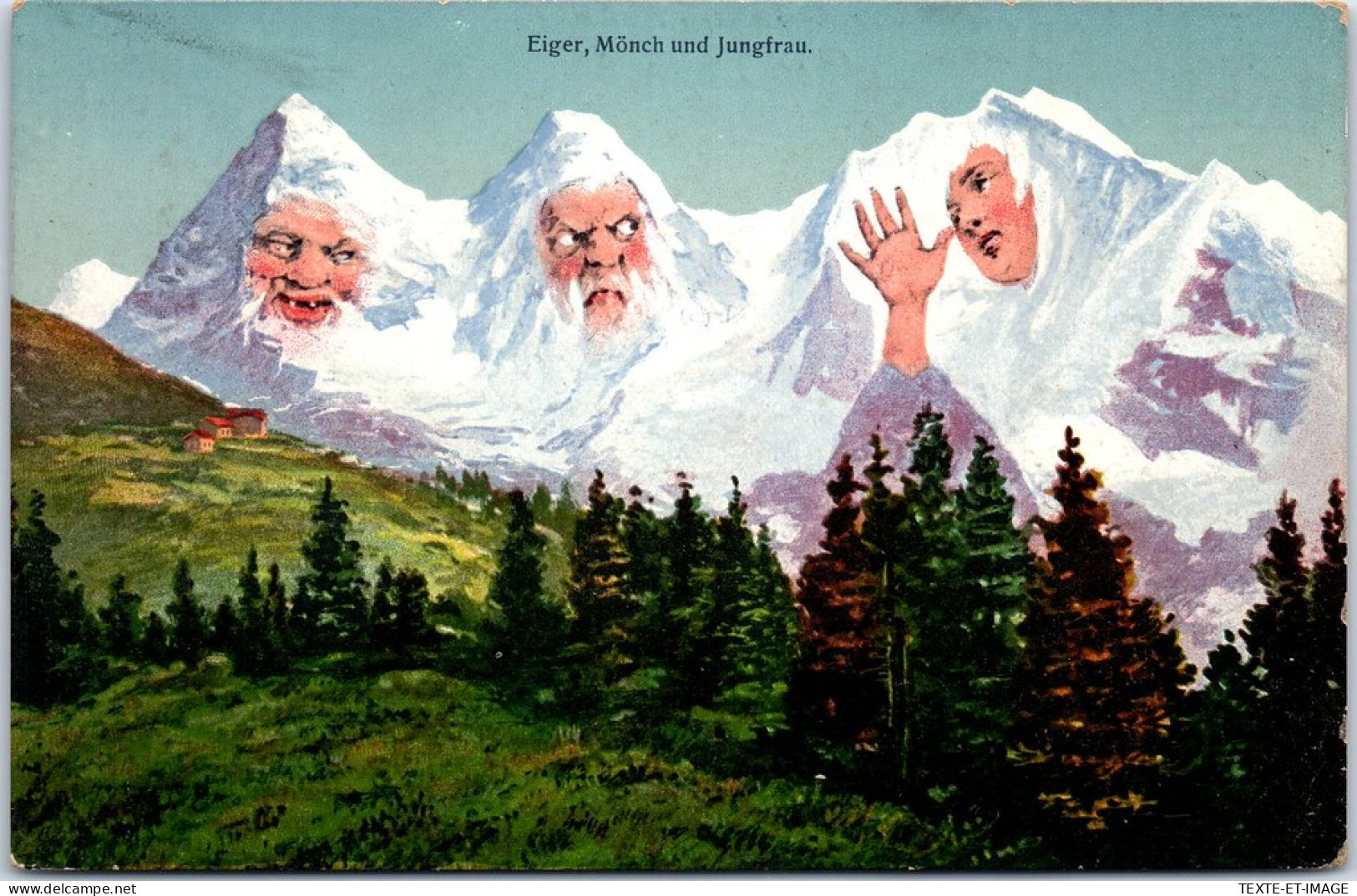 SUISSE - Eiger Munch Und Jungfrau  - Autres & Non Classés