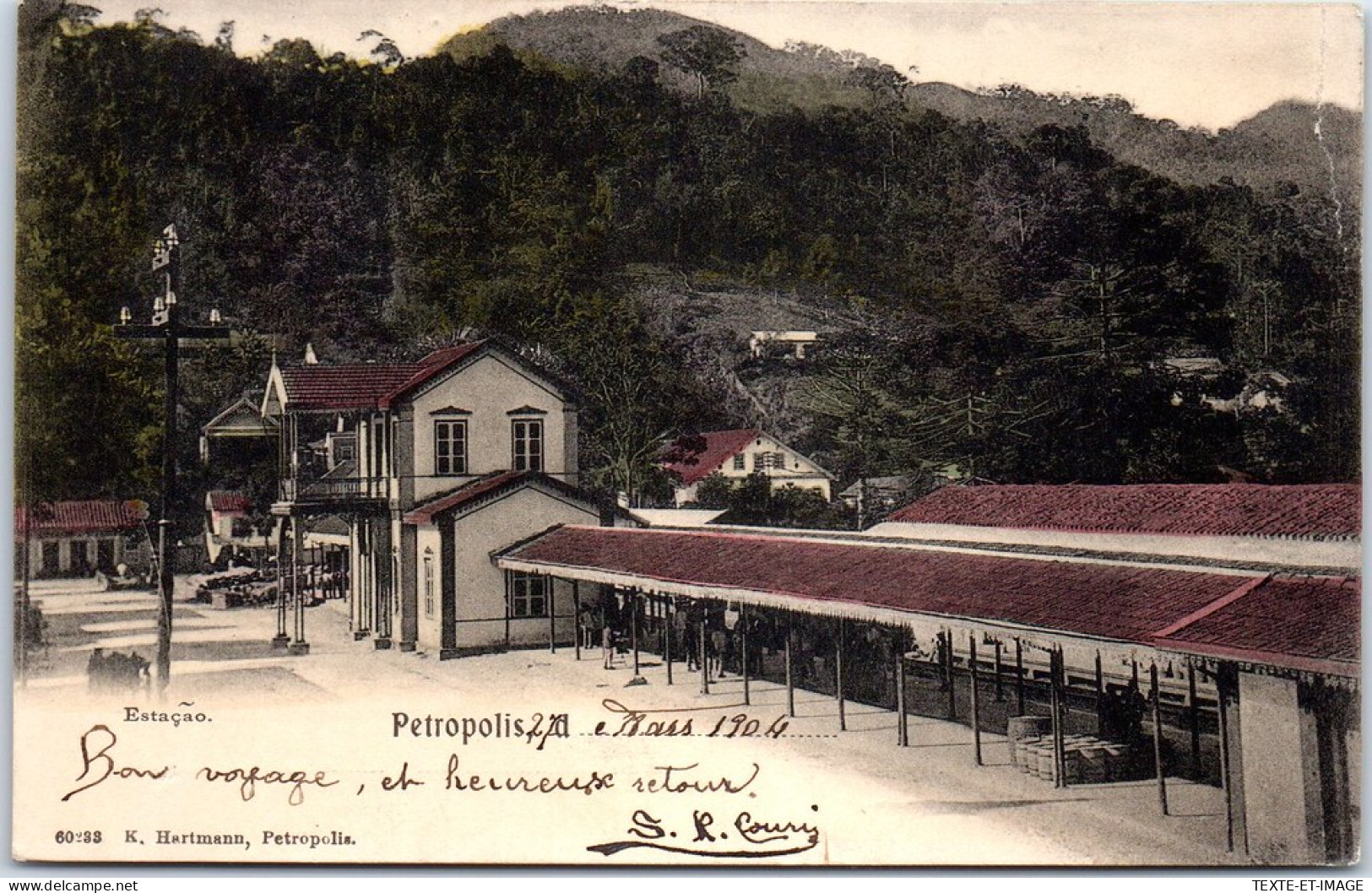 BRESIL - PETROPOLIS - Vue Sur La Gare. - Andere