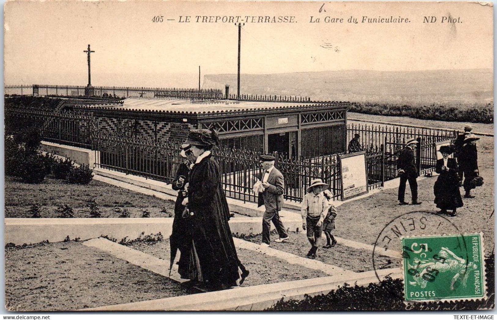 76 LE TREPORT - La Gare Du Funiculaire. - Le Treport