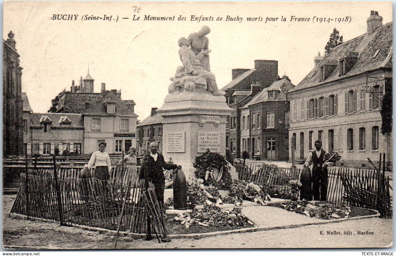 76 BUCHY - Le Monument Aux Morts. - Buchy
