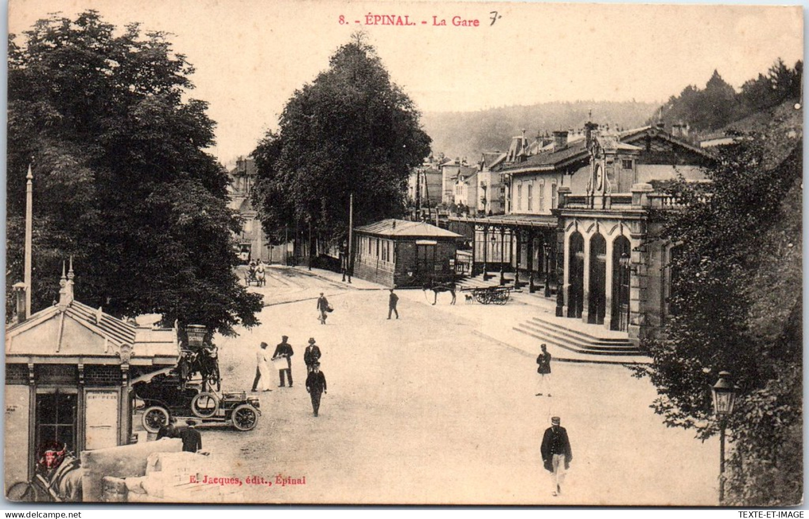 88 EPINAL - Vue Generale Sur La Gare. - Epinal