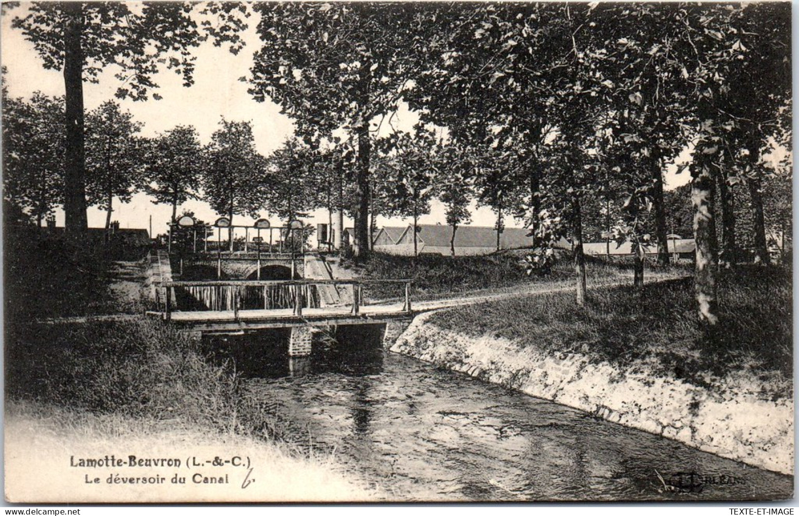 41 LAMOTTE BEUVRON - Le Deversoir Du Canal. - Lamotte Beuvron