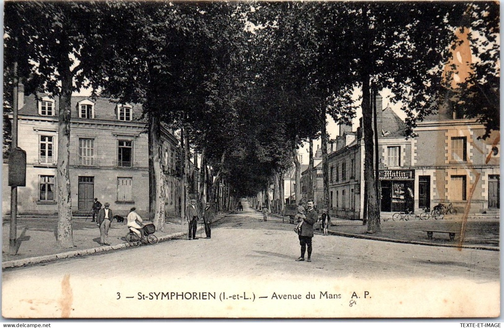 37 SAINT SYMPHORIEN - L'avenue Du Mans  - Other & Unclassified