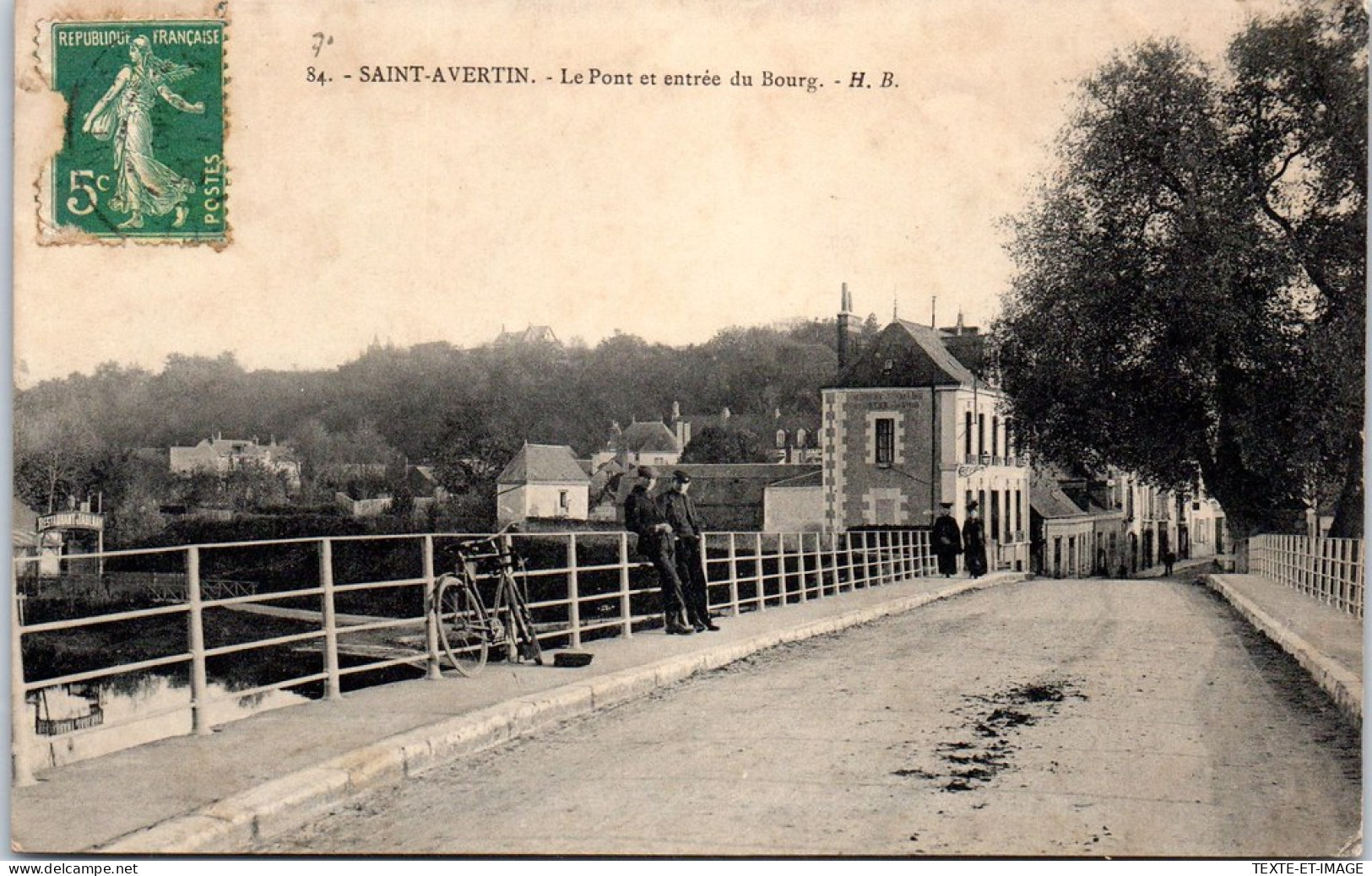 37 SAINT AVERTIN - Le Pont Et Entree Du Bourg  - Saint-Avertin