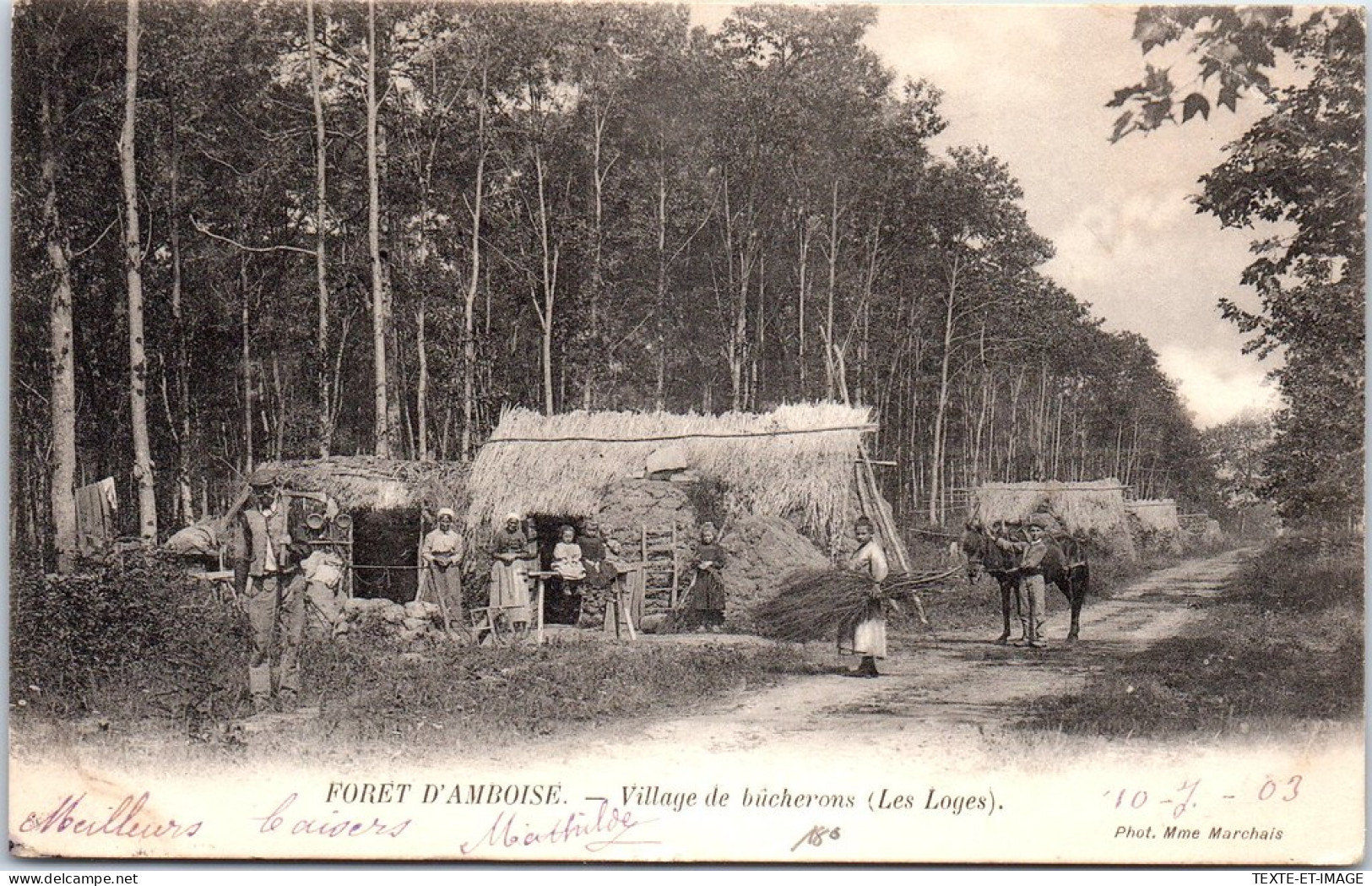 37 AMBOISE - Village De Bucherons Aux Loges  - Amboise