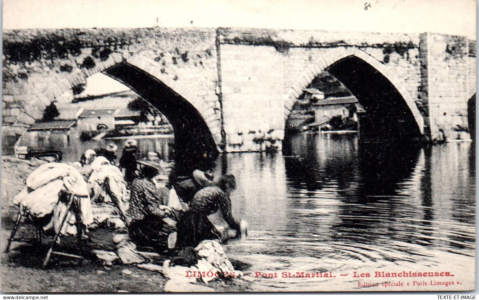 87 LIMOGES - Les Blanchisseuses Au Pont Saint Martial  - Limoges