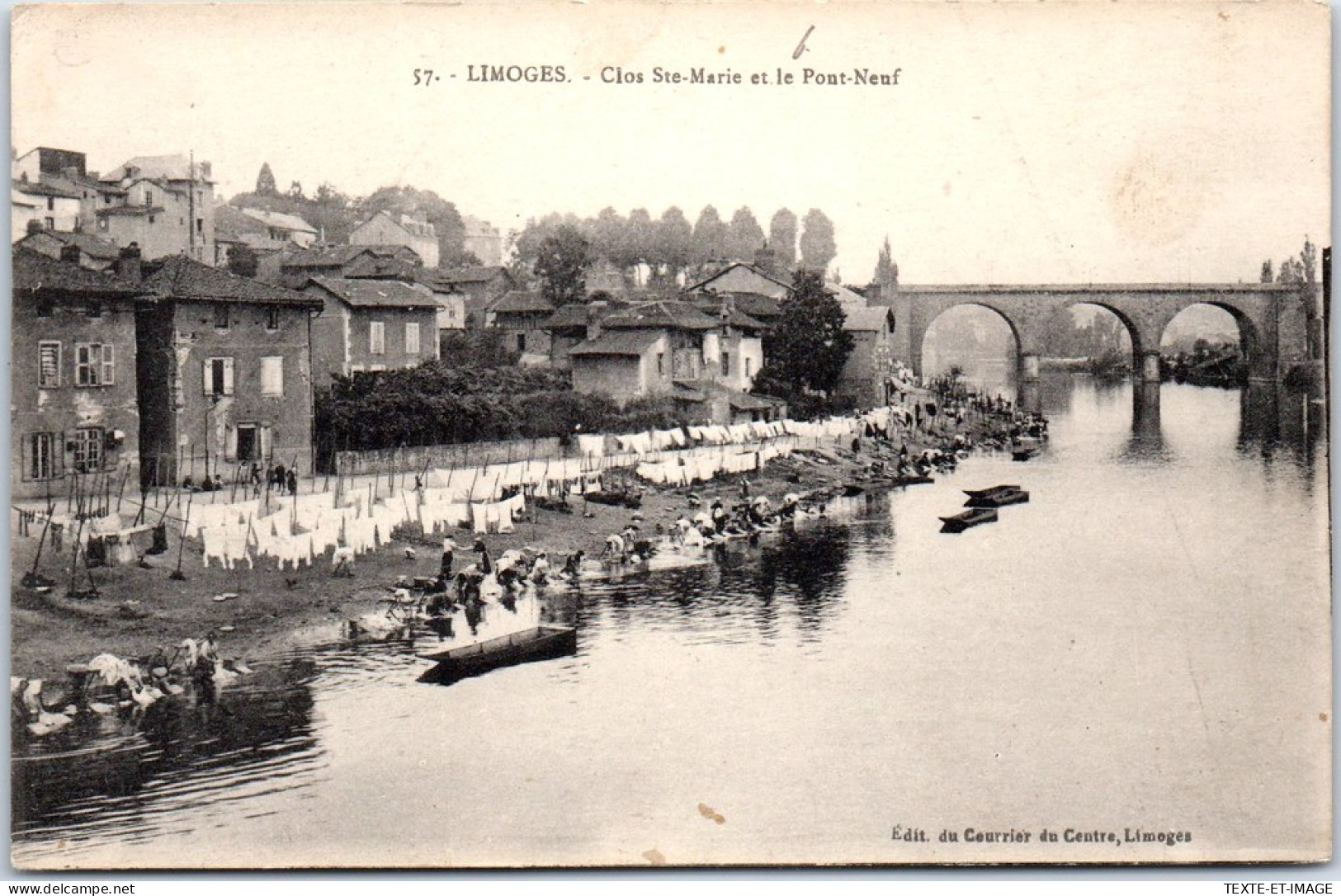 87 LIMOGES - Clos Sainte Marie Et Le Pont Neuf  - Limoges