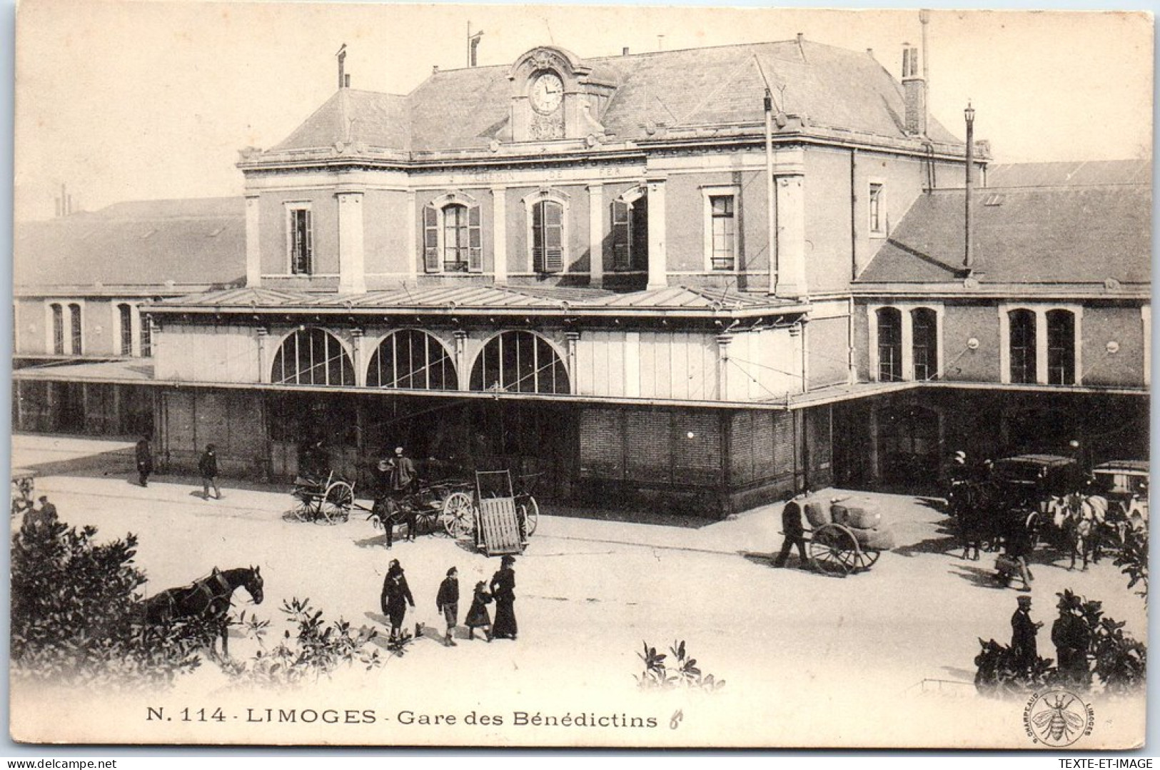 87 LIMOGES - Gare Des Benedictins, Vue D'ensemble  - Limoges