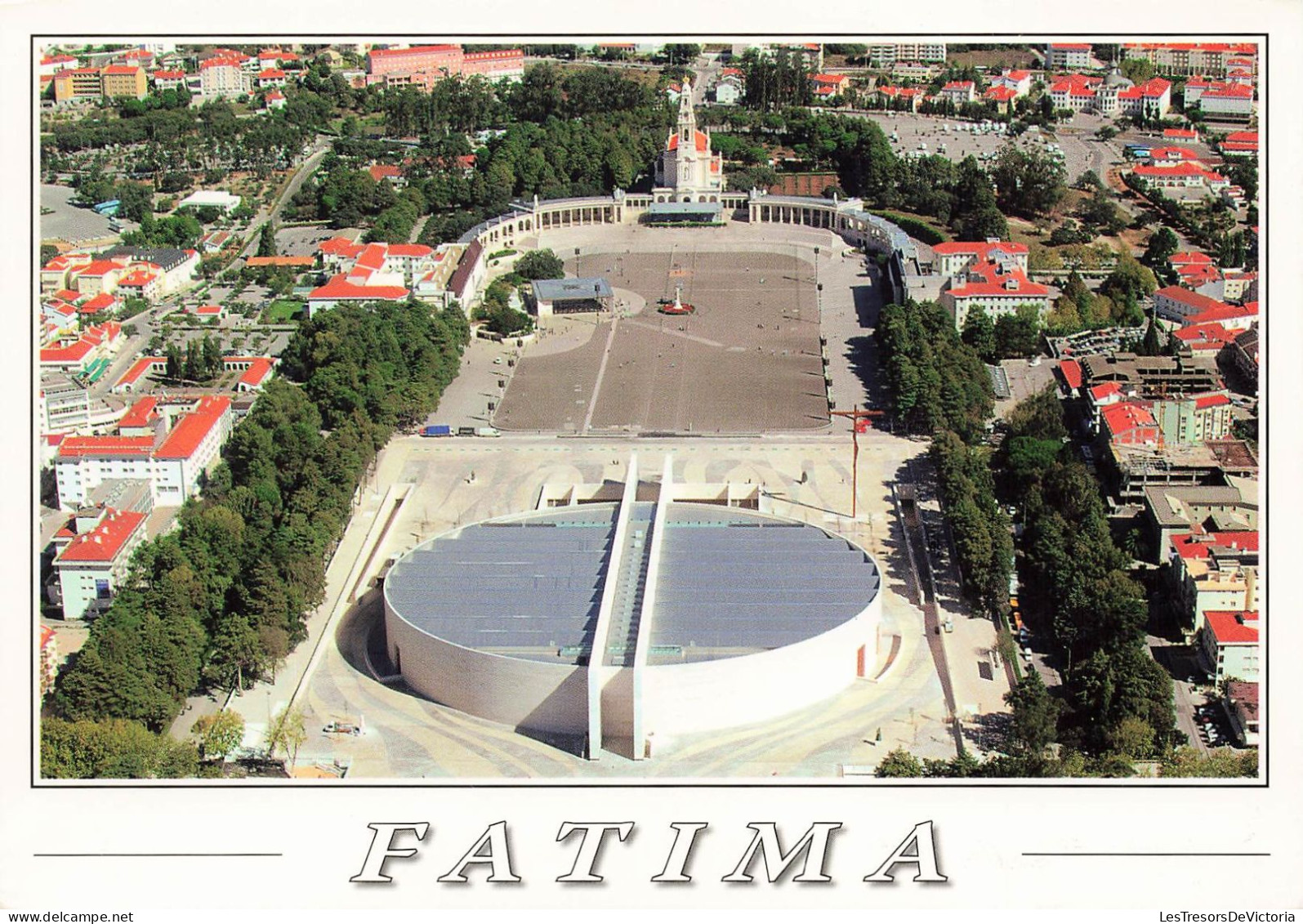 PORTUGAL - Fatima - Vue Générale Aérienne De La Ville - Colorisé - Carte Postale - Other & Unclassified