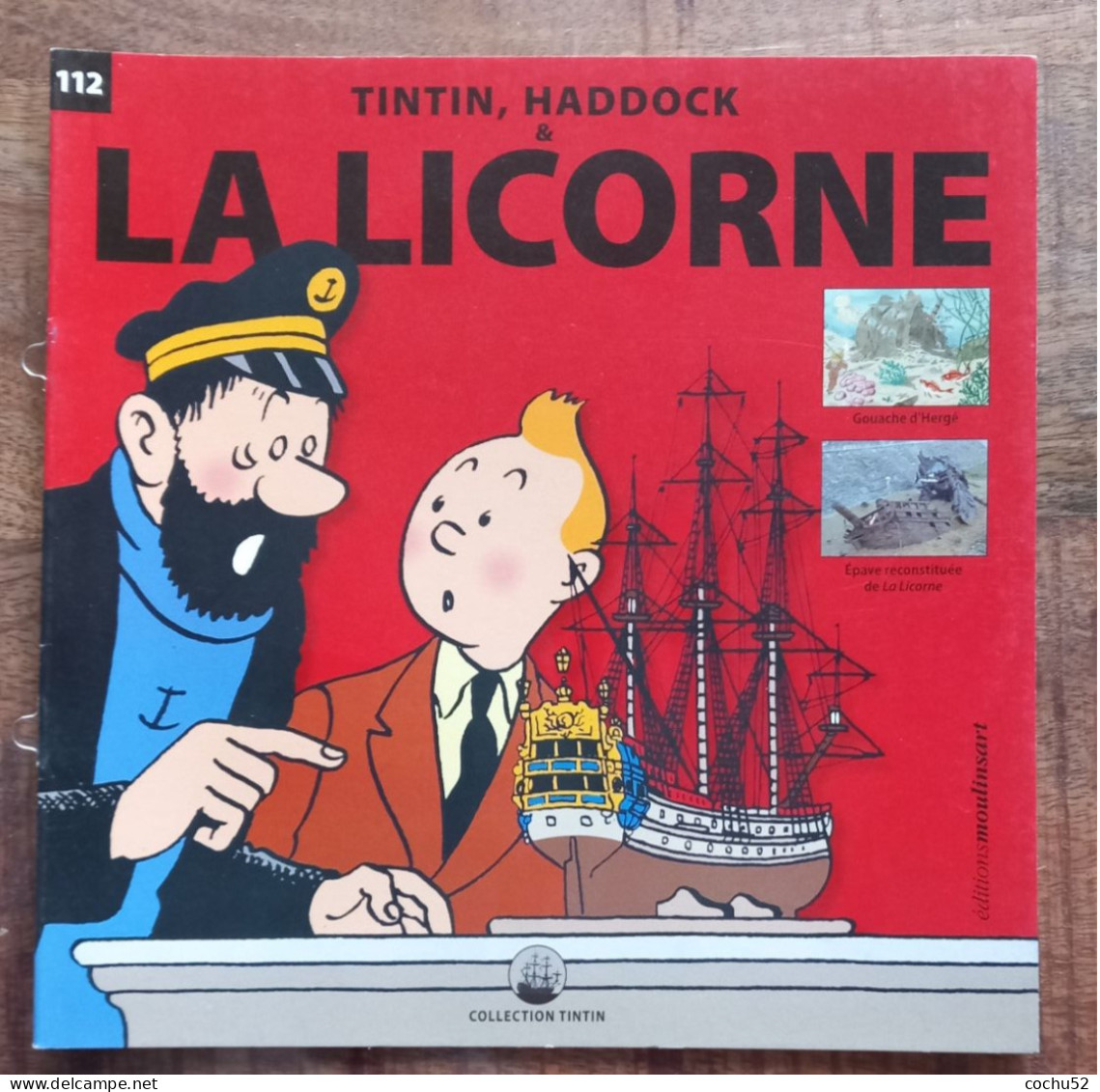 Tintin, Haddock & La Licorne, N° 112 – Editions Moulinsart, 2013 (L’univers Maritime D’Hergé) - Otros & Sin Clasificación