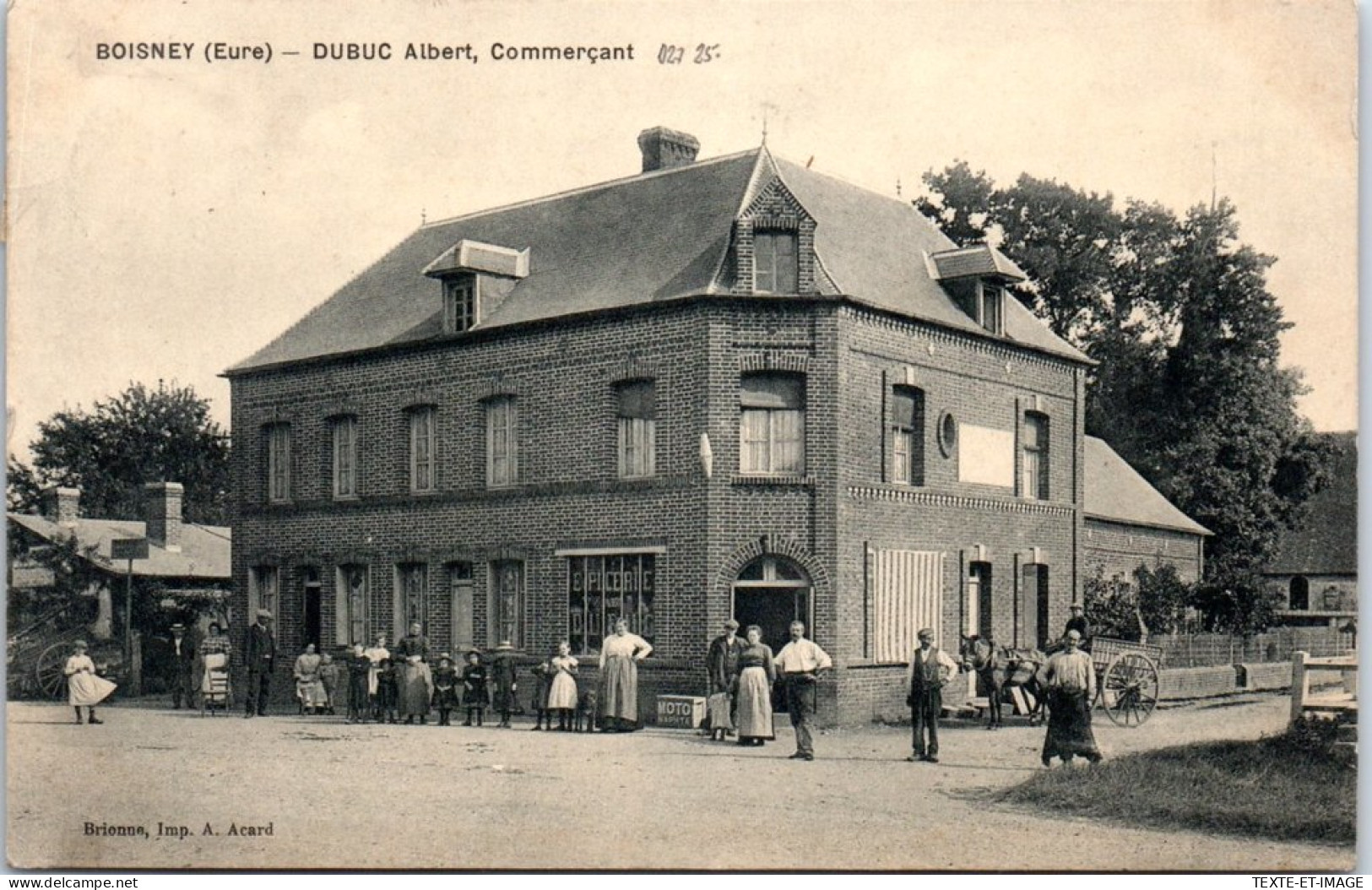 27 BOISNEY - Etablissement DUBUC Albert, Commercant  - Other & Unclassified