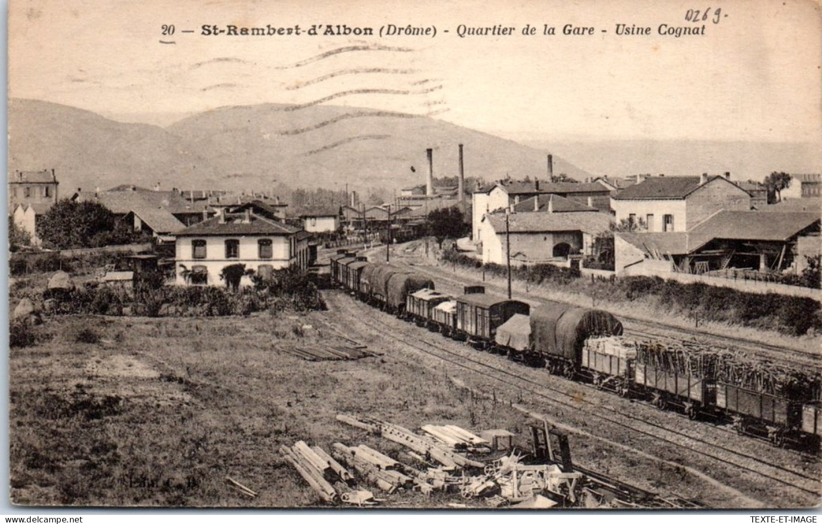 26 SAINT RAMBERT D'ALBON - Quartier De La Gare, Usine Cognat  - Otros & Sin Clasificación