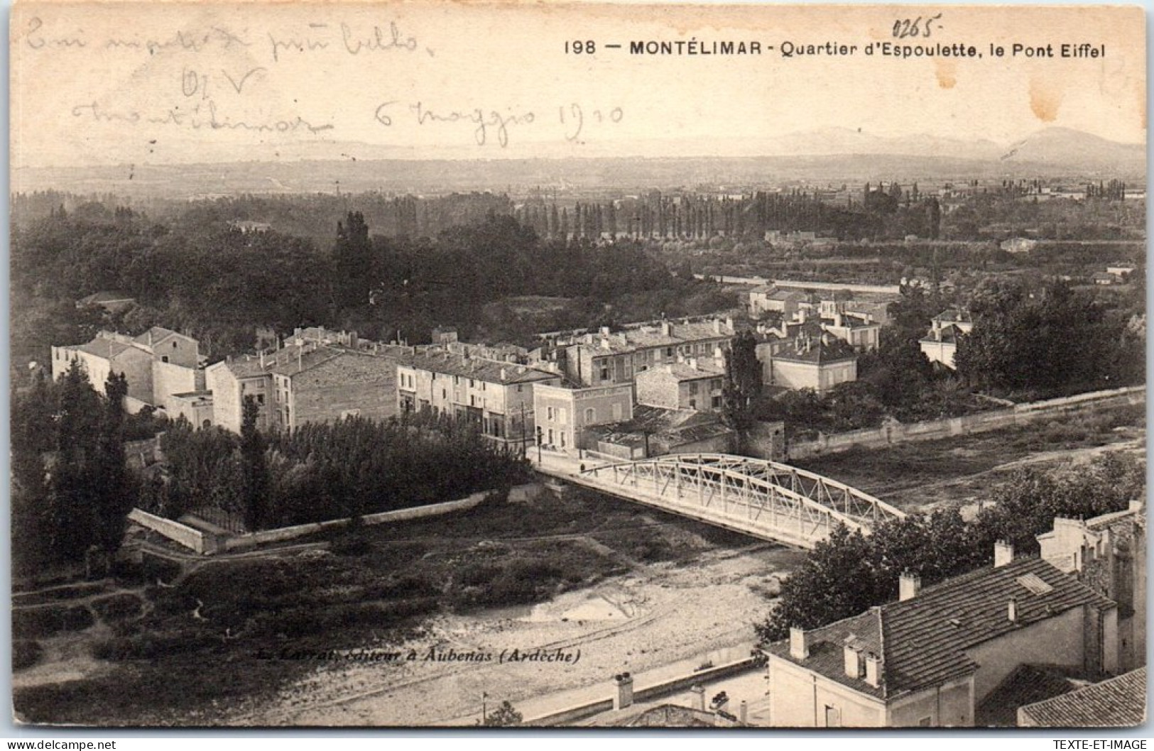 26 MONTELIMAR - Quartier D'espoulette, Le Pont Eiffel  - Montelimar