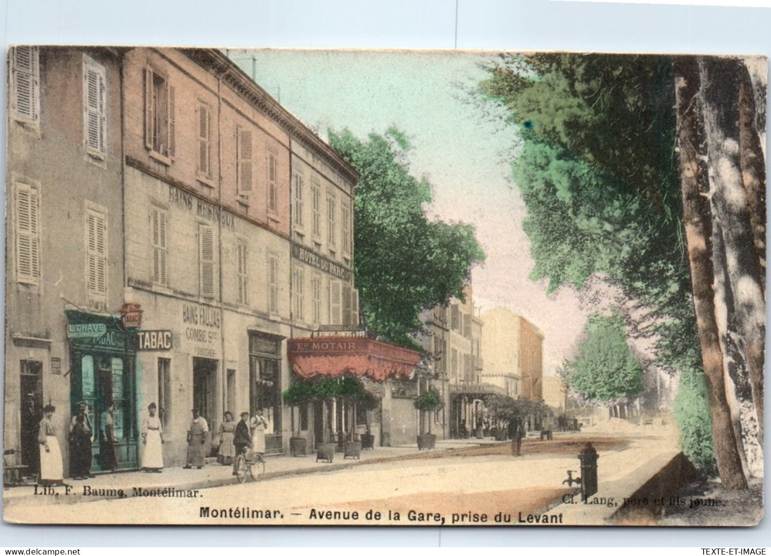 26 MONTELIMAR - Avenue De La Gare, Prise Du Levant  - Montelimar