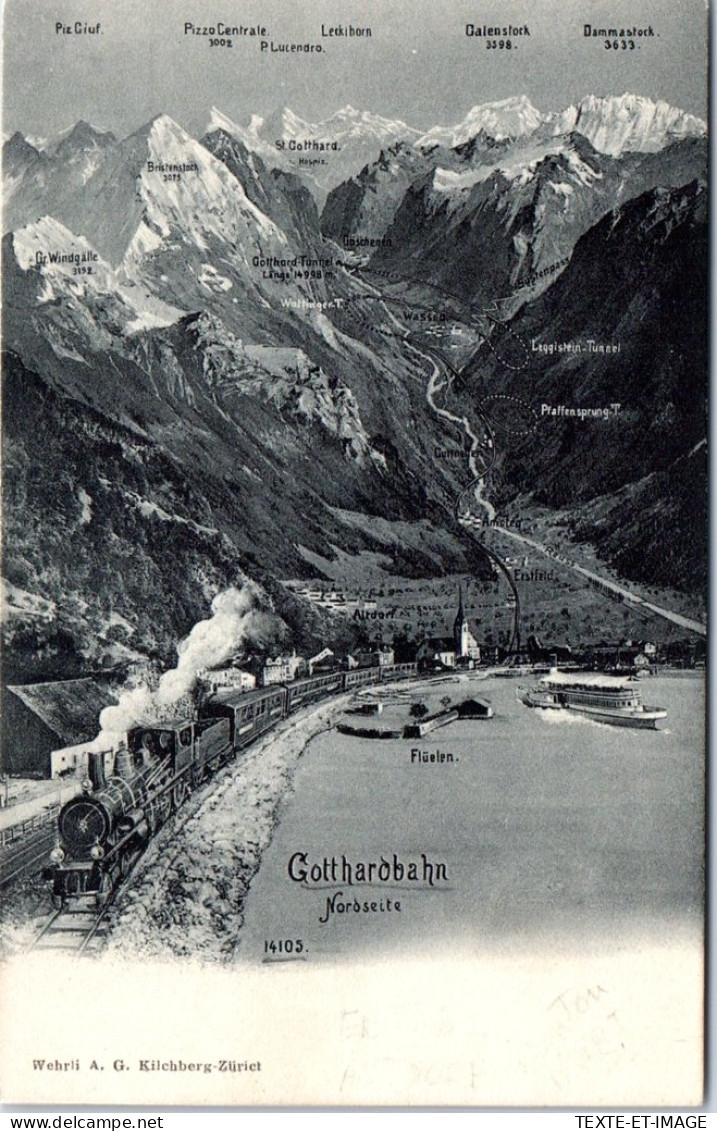 SUISSE - ZURICH - Gotthardbahn Norseite  - Other & Unclassified