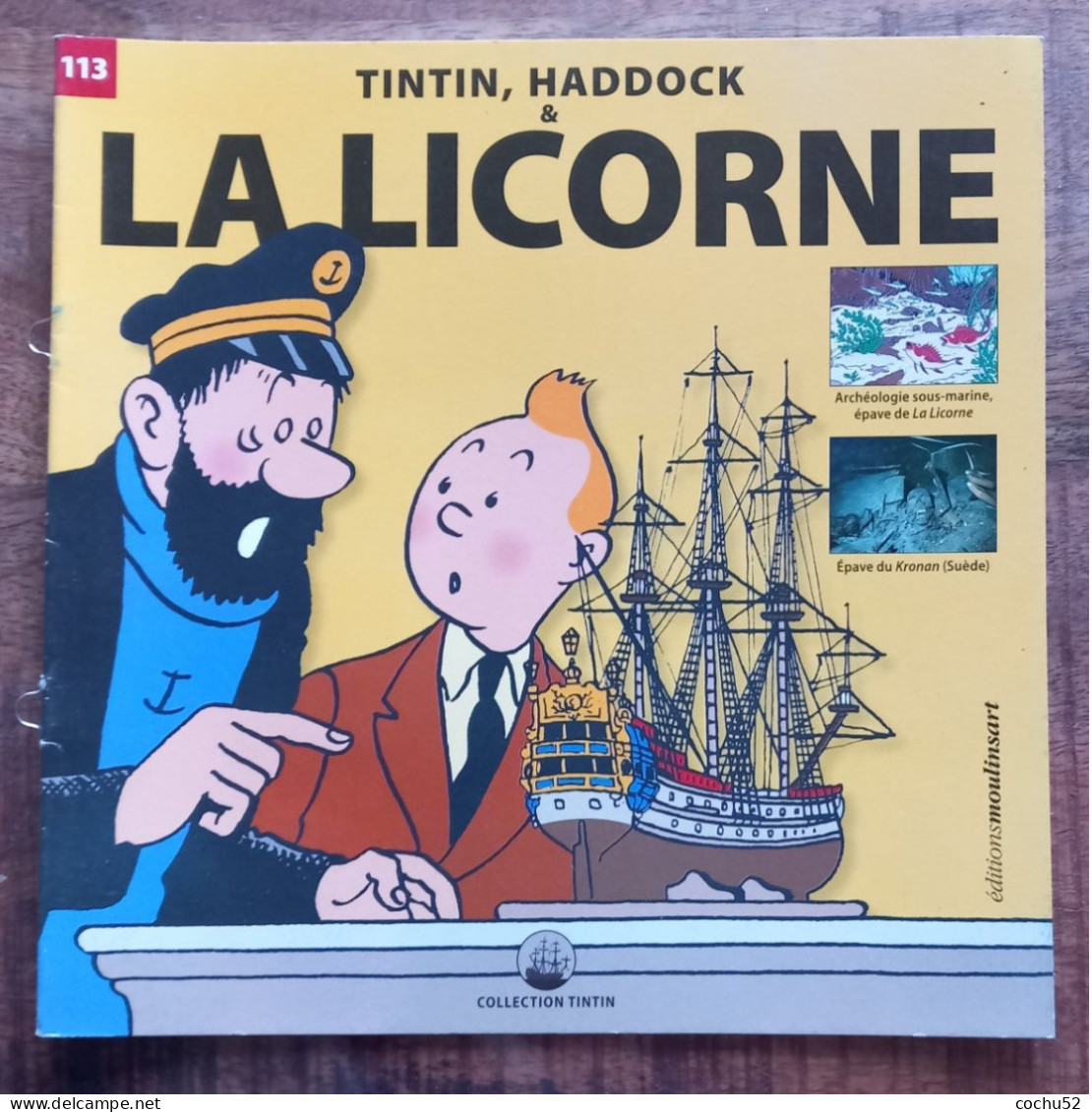 Tintin, Haddock & La Licorne, N° 113 – Editions Moulinsart, 2013 (L’univers Maritime D’Hergé) - Other & Unclassified