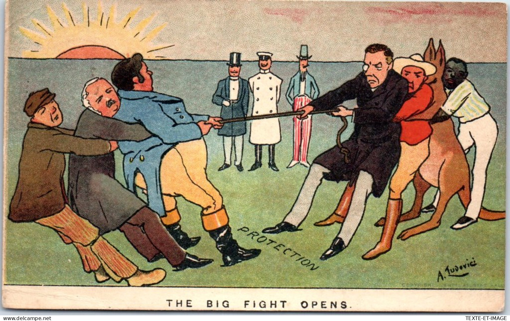 ANGLETERRE - The Big Fight Opens  - Sonstige & Ohne Zuordnung