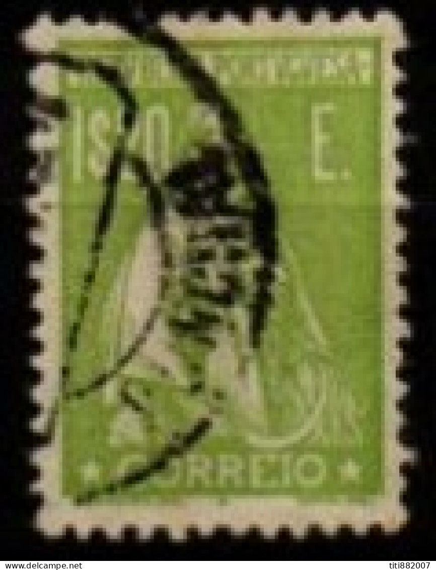 PORTUGAL  -   1917.   Y&T N° 255 Oblitéré .  Cérès . - Used Stamps