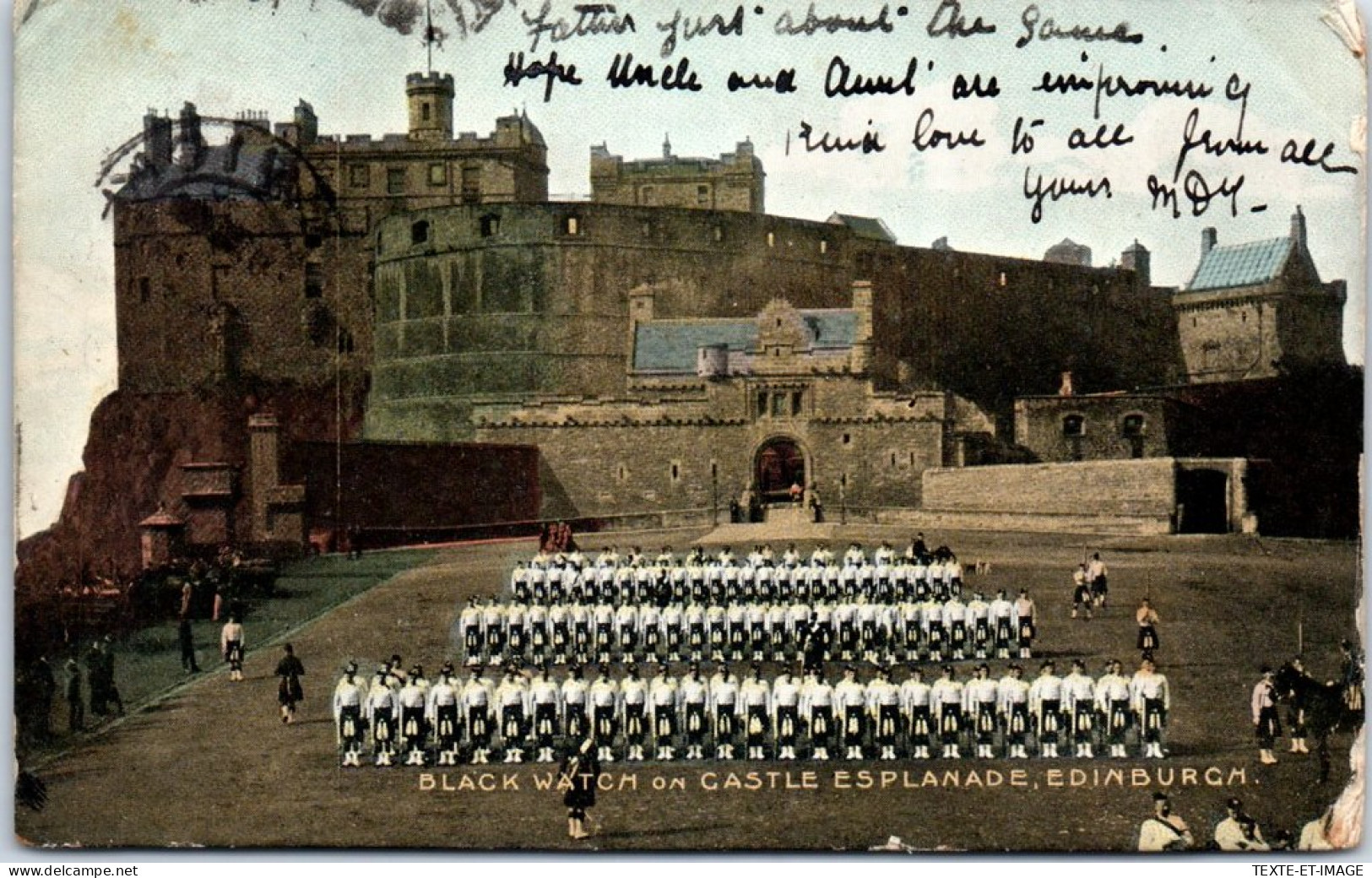 ECOSSE - Black Watch On Castle Esplanade Edinburg  - Autres & Non Classés