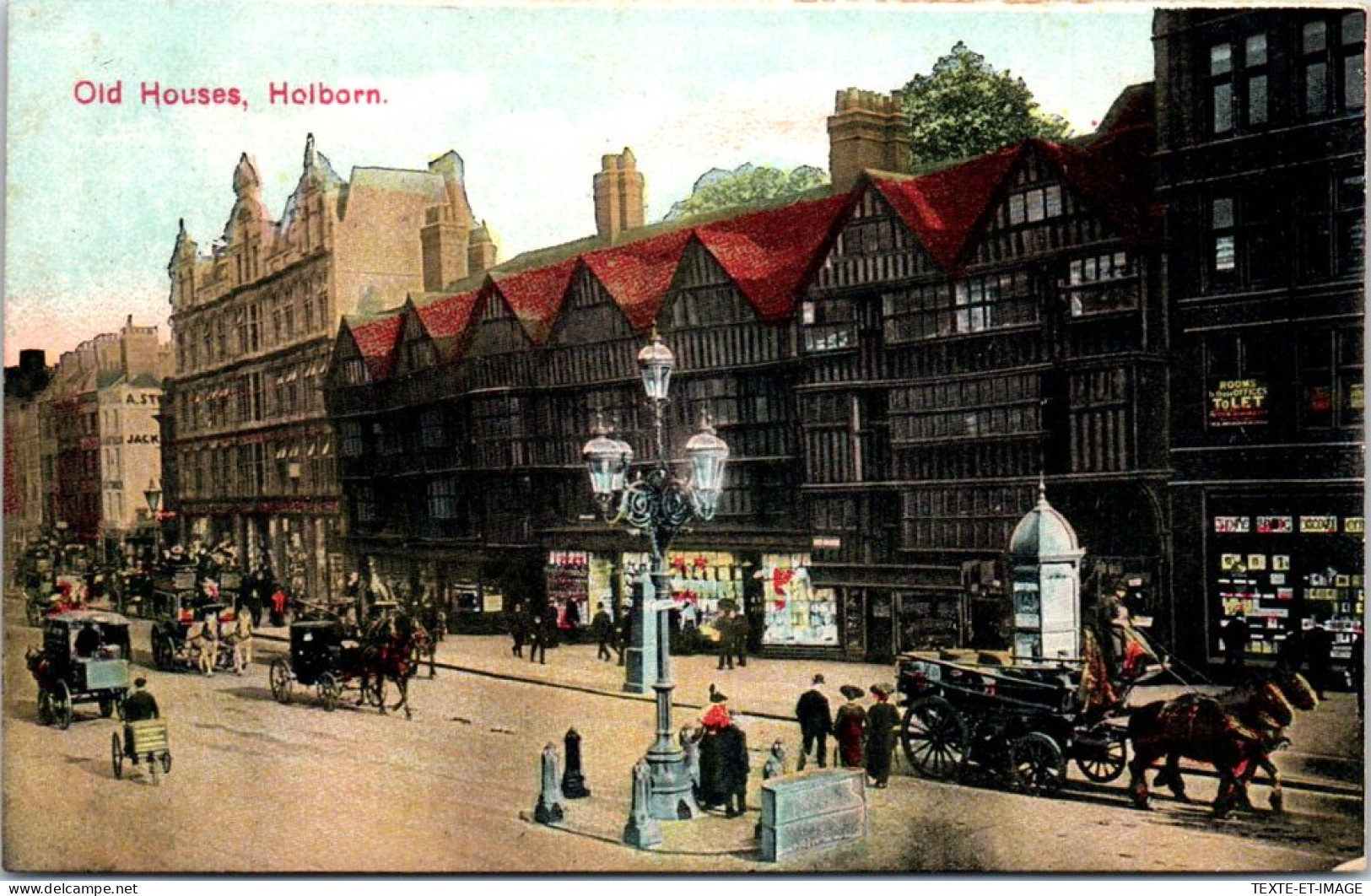 ANGLETERRE - LONDON - Old Houses Holborn  - Autres & Non Classés