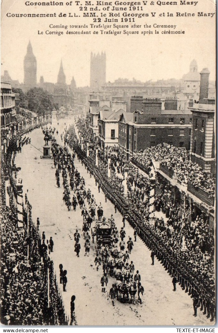 ANGLETERRE - LONDON - Coronation Of King George V  - Andere & Zonder Classificatie