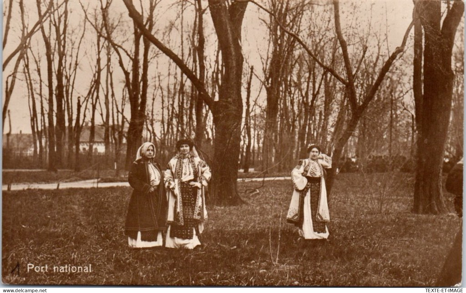 ROUMANIE - Costume Traditionnels A Port National. - Rumänien