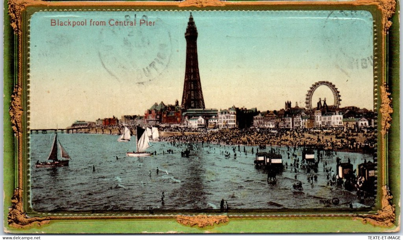 ANGLETERRE - LANCASHIRE - Blackpool From Central Pier  - Autres & Non Classés