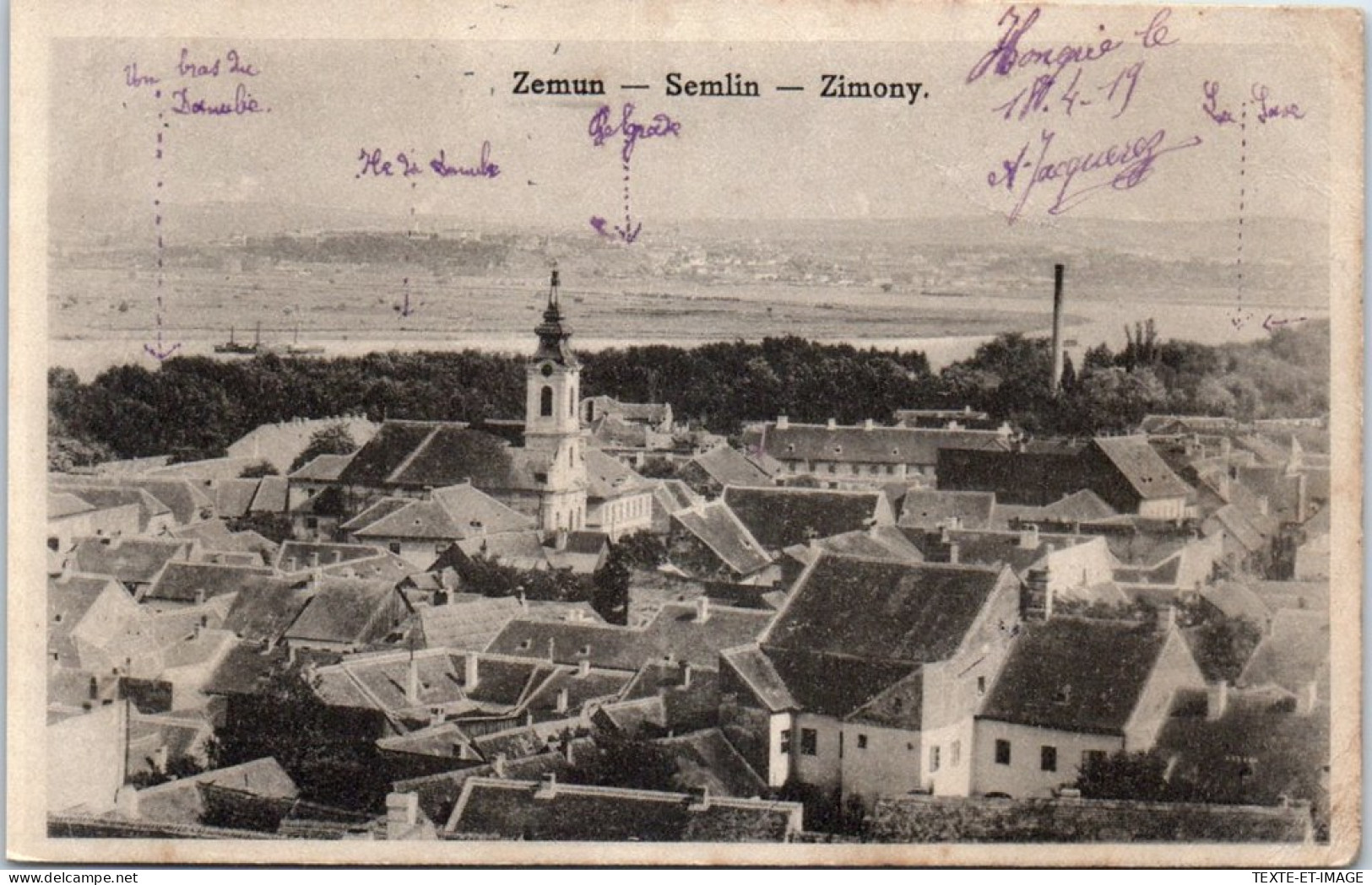 HONGRIE - Zemun Semblin Zimony  - Ungarn