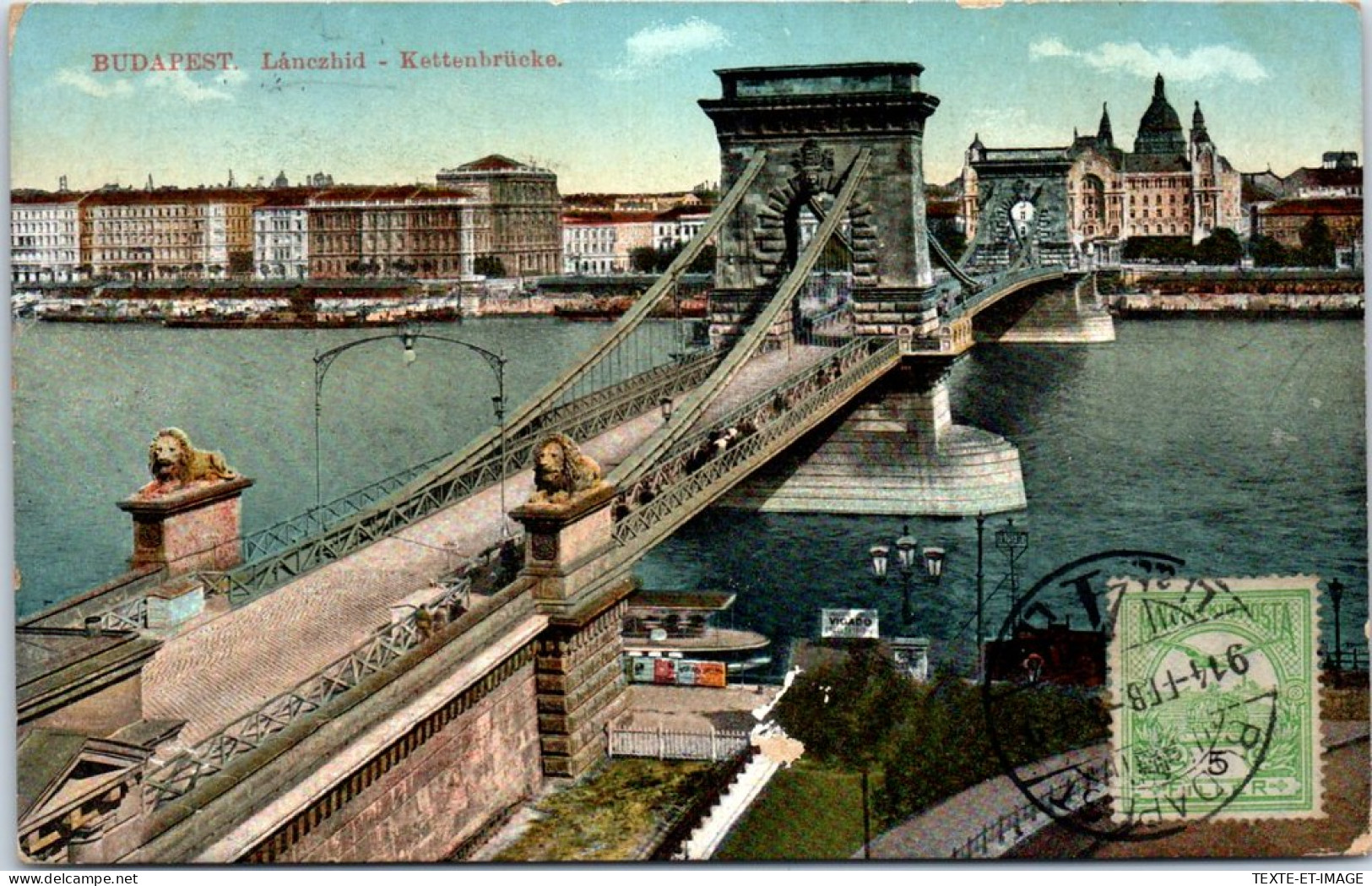 HONGRIE - Budapest Lanezhid Kettenbrucke  - Hongrie