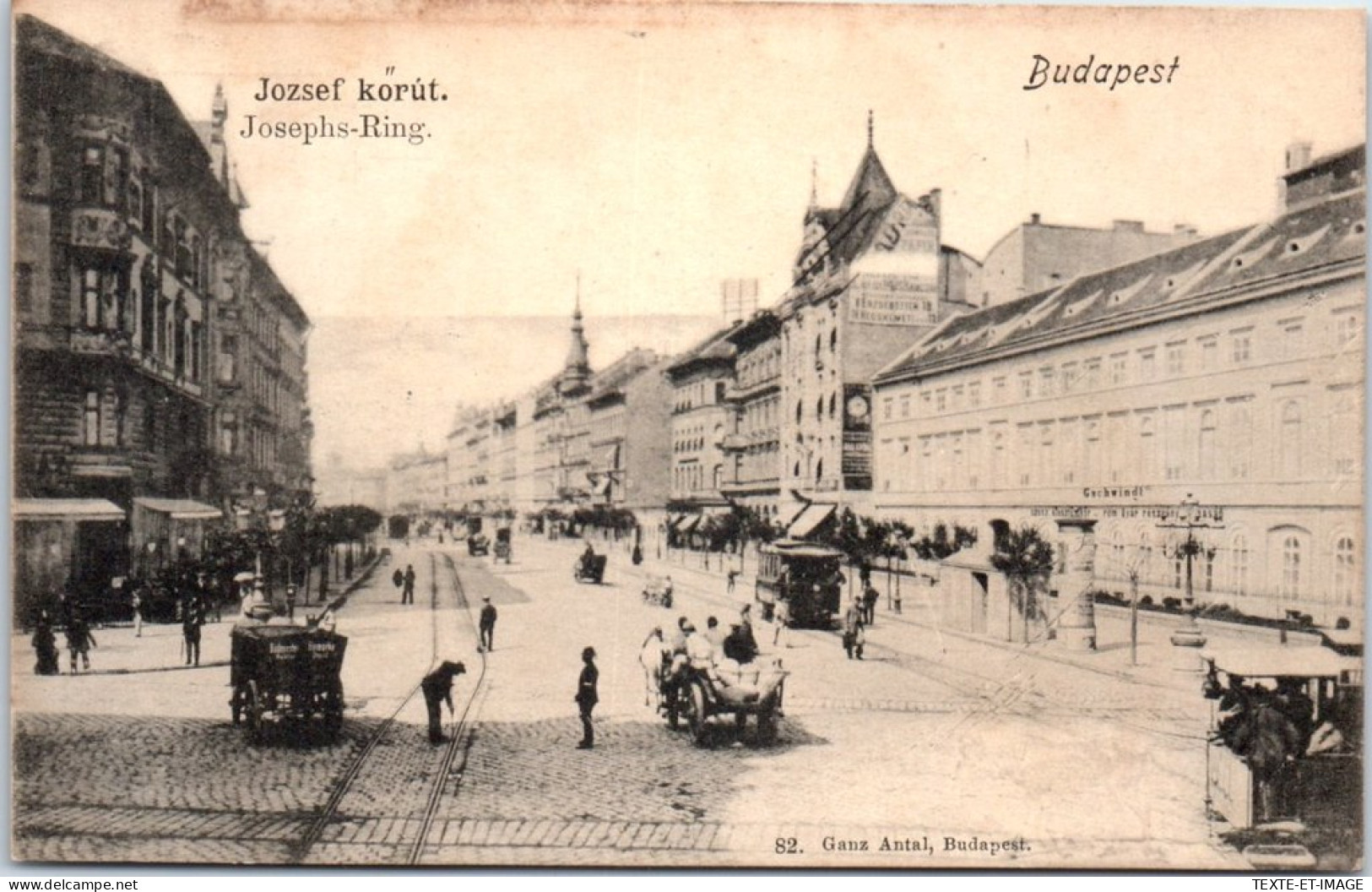 HONGRIE - Budapest Joseph Korut. - Ungheria