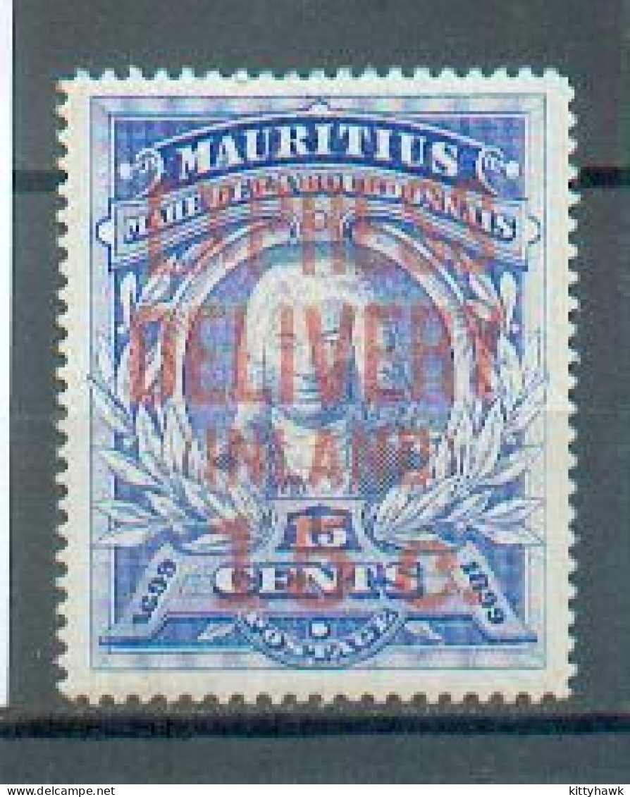 C 34  - MAURICE - YT Exp 3 * - Mauritius (...-1967)